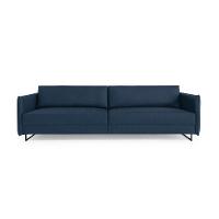 Sofá 3 Lugares Enrico Linho Azul 210 cm - 4