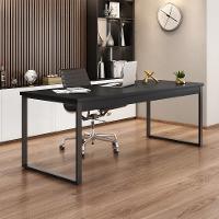 Mesa de Escritório Málaga Preta 190 cm - 1