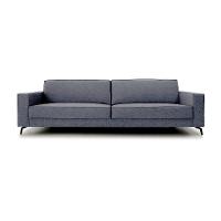 Sofá 3 Lugares Angelo Linho Cinza 210 cm - 4