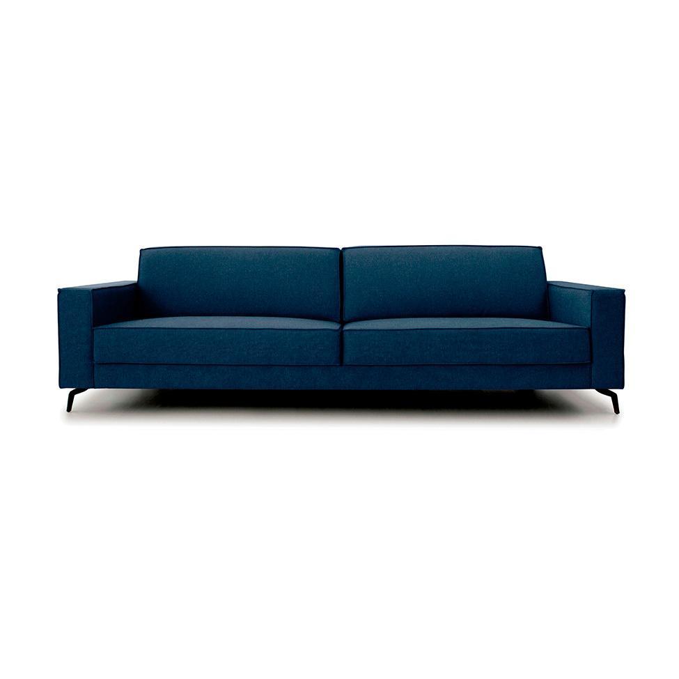 Sofá 4 Lugares Angelo Linho Azul 260 cm - 4