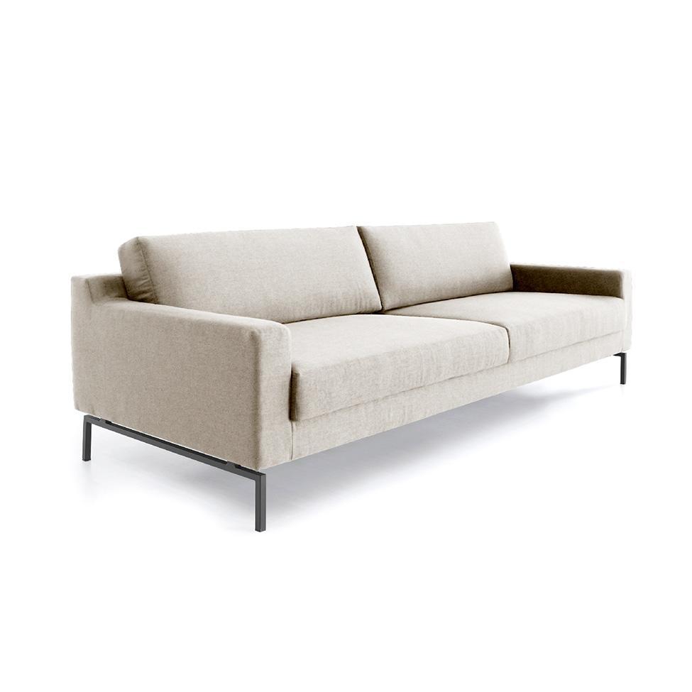Sofá 4 Lugares Peppe Linho Bege 260 cm - 1
