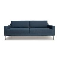 Sofá 3 Lugares Peppe Linho Azul 180 cm - 4