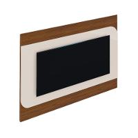 Painel para TV até 86 Polegadas Elegance Cedro e Off White - 2