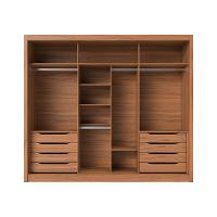 Guarda-Roupa Casal Montclair Flex 3 PT 8 GV Off White e Canela