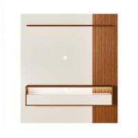Painel com Rack Supenso até 65 Polegadas Matisse 1 PT Cinamomo e Off White - 6