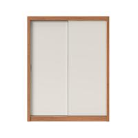 Guarda-Roupa Solteiro Montclair Flex 2 PT 4 GV Off White e Canela - 6