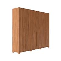 Guarda-Roupa Casal com Espelho Rockford 6 PT 6 GV Canela - 1