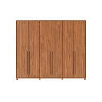 Guarda-Roupa Casal com Espelho Rockford 6 PT 6 GV Canela - 6