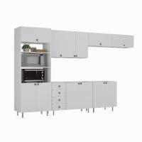 Cozinha Completa Maranello 100% MDF 12 PT 4 GV Branco - 5