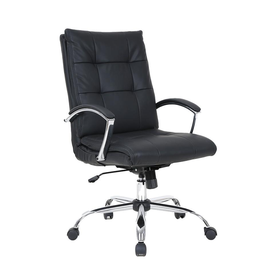 Cadeira de Escritório Diretor Nolan Giratória Preta - 1