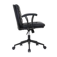 Cadeira de Escritório Secretária Noemi Giratória Preta