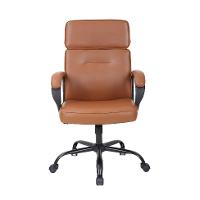 Cadeira de Escritório Diretor Hermond Giratória Marrom