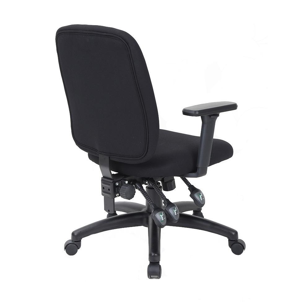 Cadeira de Escritório Diretor Giratória Walle Preta - 2