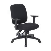 Cadeira de Escritório Diretor Giratória Walle Preta - 1