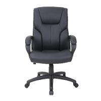 Cadeira de Escritório Diretor Giratória Harvey Preta