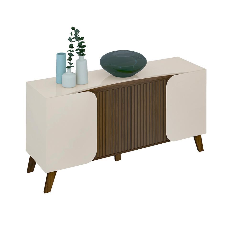 Buffet Elegance 4 PT Pinho e Off White - 1