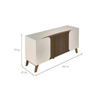 Buffet Elegance 4 PT Pinho e Off White - 3