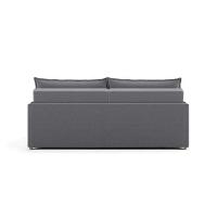 Sofá Retrátil Sem Caixa 2 lugares Solomons Linho Grafite - 5