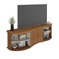 Rack para TV até 75 Polegadas Magnum Flex 1 PT Cinamomo e Off White - 9