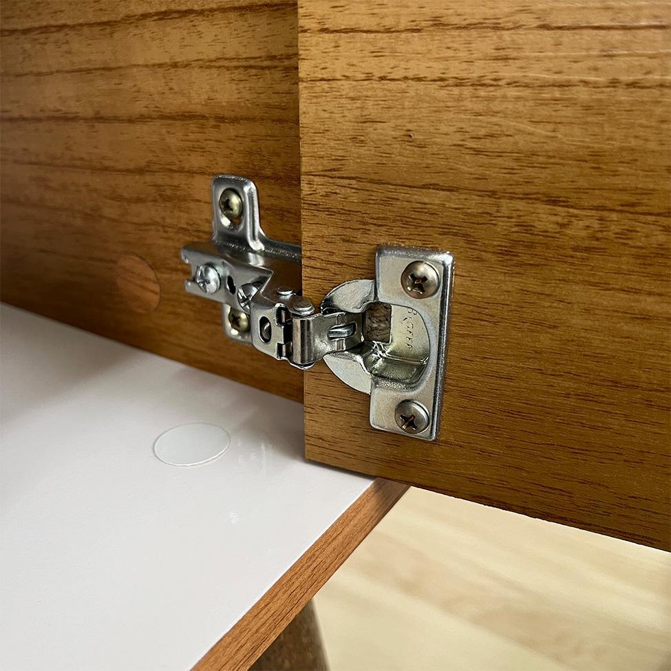 Rack para TV até 75 Polegadas Lumina 2 PT Cinamomo e Off White - 7