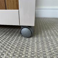 Rack para TV até 75 Polegadas Ipanema 2 PT Cinamomo e Off White - 7