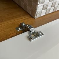 Rack para TV até 60 Polegadas Lotus 1 PT Cinamomo e Off White - 9