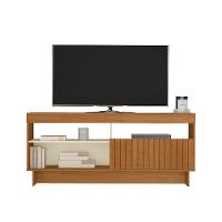 Rack para TV até 65 Polegadas City 1 PT Cinamomo e Off White - 7