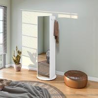 Sapateira com Espelho Esthela 1 PT Branca