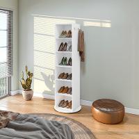 Sapateira com Espelho Esthela 1 PT Branca - 5