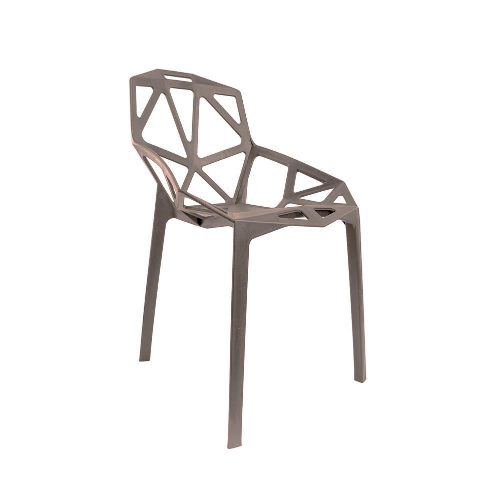 Cadeira Pixel Cinza - 1