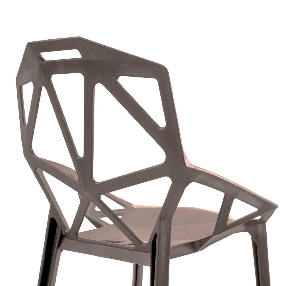 Cadeira Pixel Cinza - 7