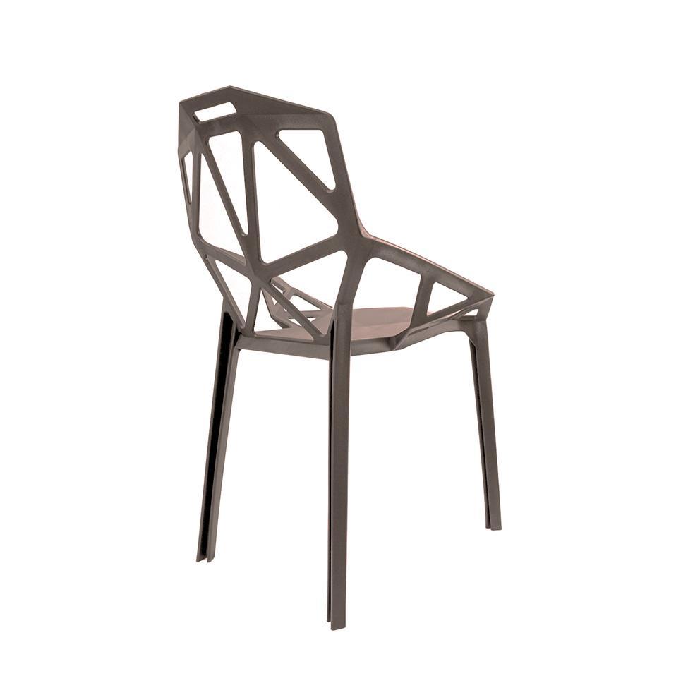 Cadeira Pixel Cinza - 8