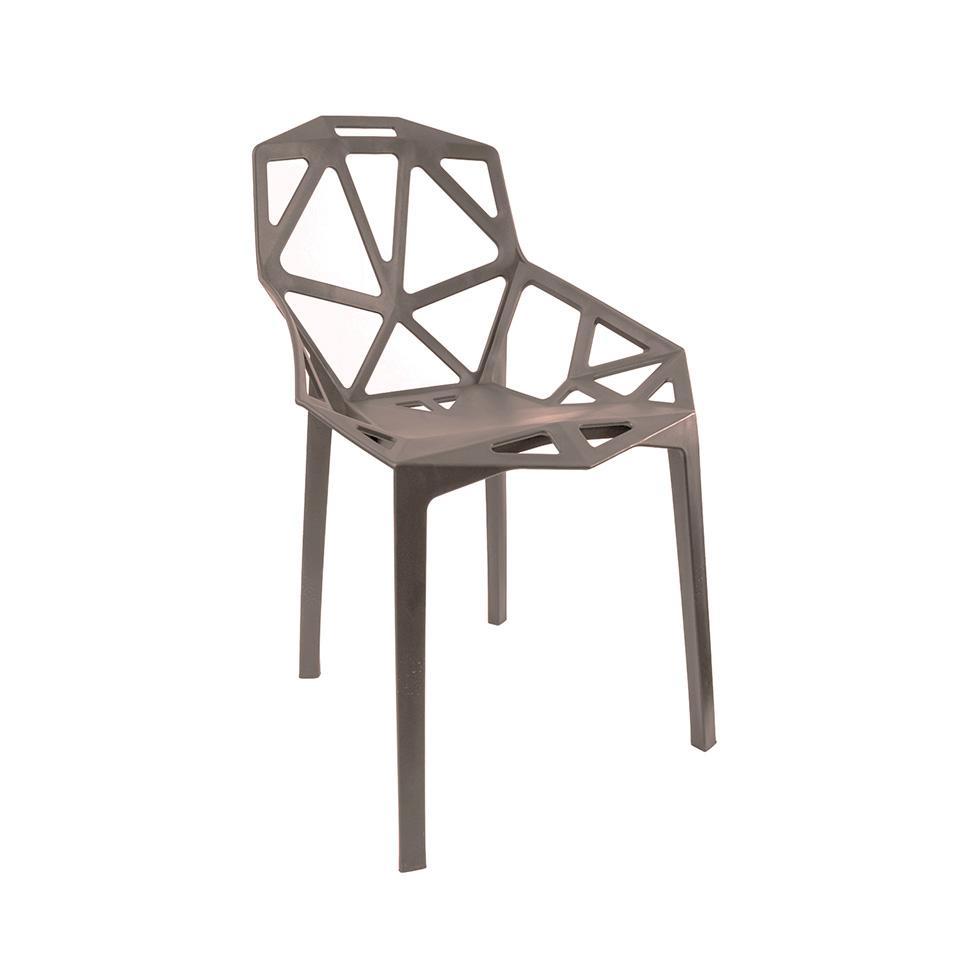Cadeira Pixel Cinza - 10