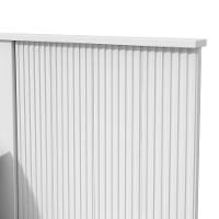 Cabeceira Queen com 2 Mesas de Apoio Like 2 GV Branca - 5