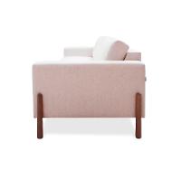 Sofá 4 Lugares Laura Linho Bege 260 cm - 5