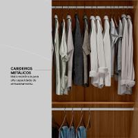 Guarda-Roupa Casal Marine 6 Portas 2 Gavetas Amendola e Off White - 6