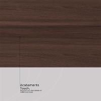 Guarda-Roupa Casal com Espelho Trevi 4 Portas 6 Gavetas Café - 5