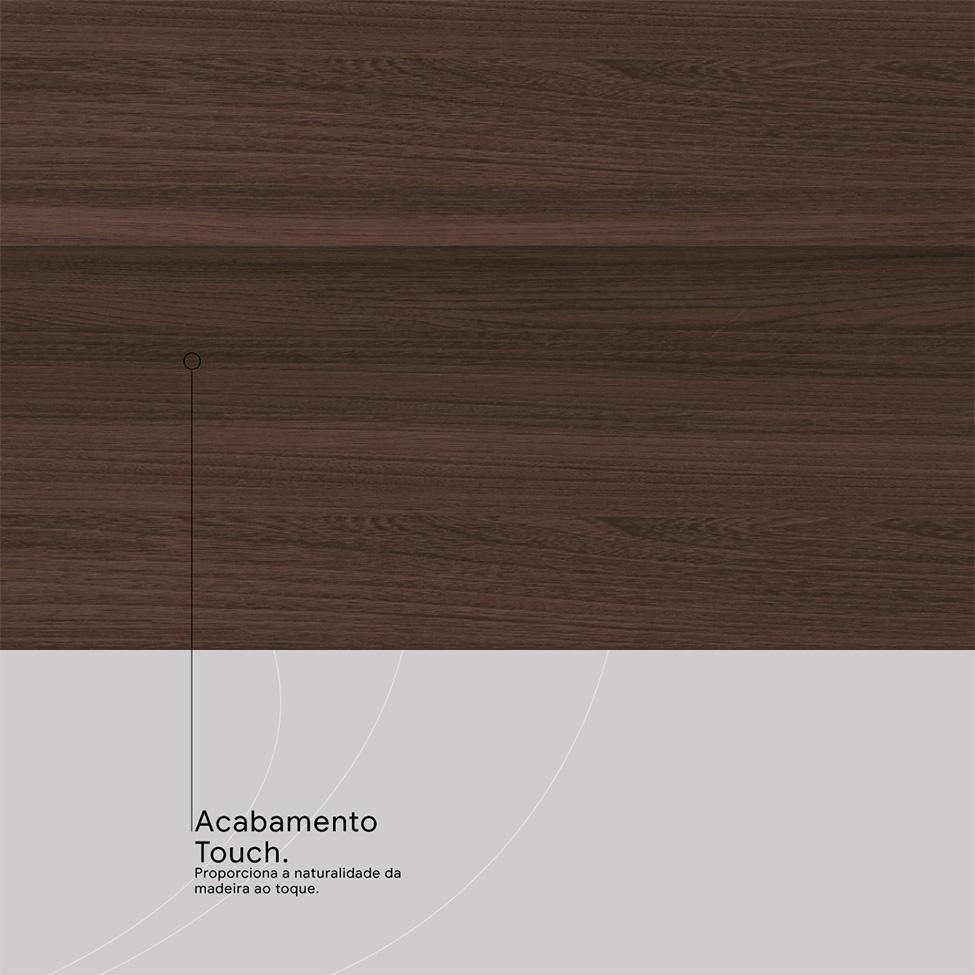 Guarda-Roupa Casal Sória 6 Portas 2 Gavetas Café - 10