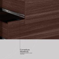 Guarda-Roupa Casal Sória 6 Portas 2 Gavetas Café - 8