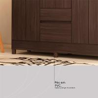 Guarda-Roupa Casal Sória 6 Portas 2 Gavetas Café - 9