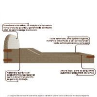 Cama Infantil Montessoriana Mavi Bouclé Bege e Caramelo - 5
