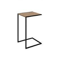 Conjunto com 2 Mesas Laterais Telúrio Hanover e Preto - 5