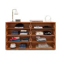 Cômoda Porto 8 Gavetas Creme e Freijó - 2