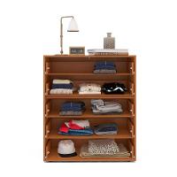 Cômoda Porto 5 Gavetas Branca e Freijó - 2