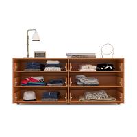 Cômoda Porto 6 Gavetas Creme e Freijó - 2