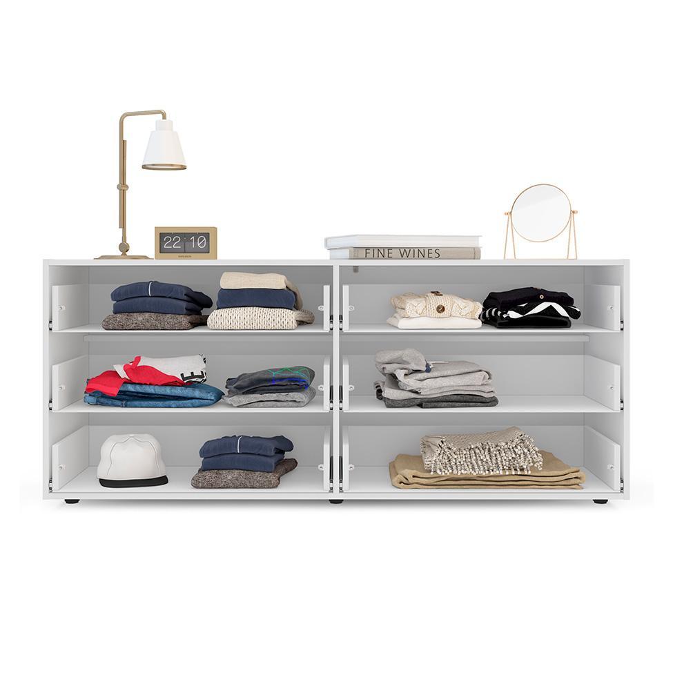 Cômoda Lisboa 6 Gavetas Branca - 2