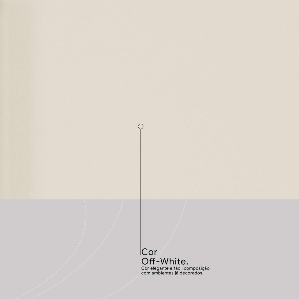 Guarda-Roupa Solteiro com Espelho Riva Flex 2 Portas 4 Gavetas Cinamomo e Off White - 10