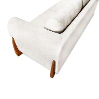 Sofá 2 Lugares Yves Bouclé Off White 160 cm - 7