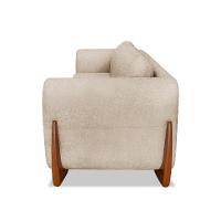 Sofá 2 Lugares Yves Bouclé Bege 160 cm - 6