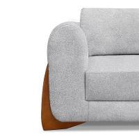 Sofá 2 Lugares Yves Bouclé Cinza 160 cm - 5